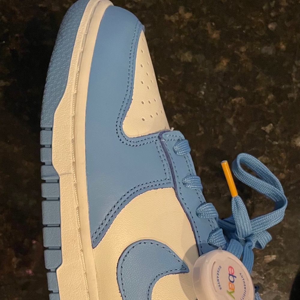 COPY - Nike Low Dunks, Sail/Coast University Gold